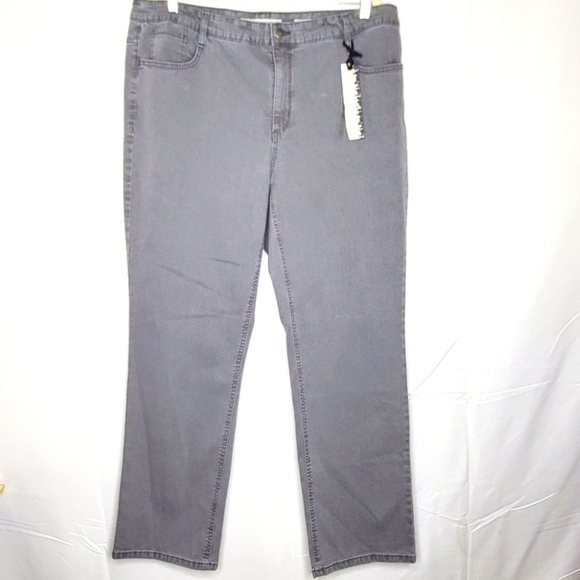 Jones New York Lexington Straight Jeans Size 20W Hi-Rise Secret Slimming NEW - Picture 15 of 15